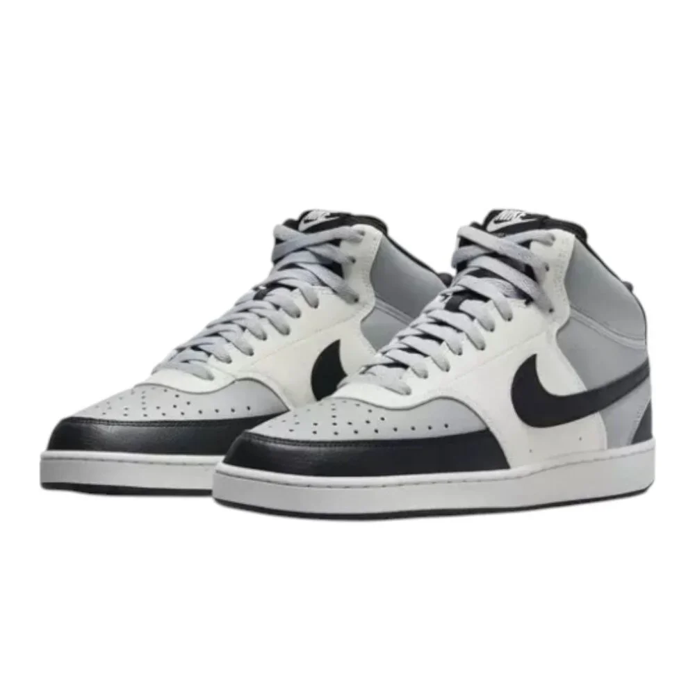 Nike Court Vision Mid Next Nature DN3577-002 Light Smoke/Black/Sail Mens Size 10
